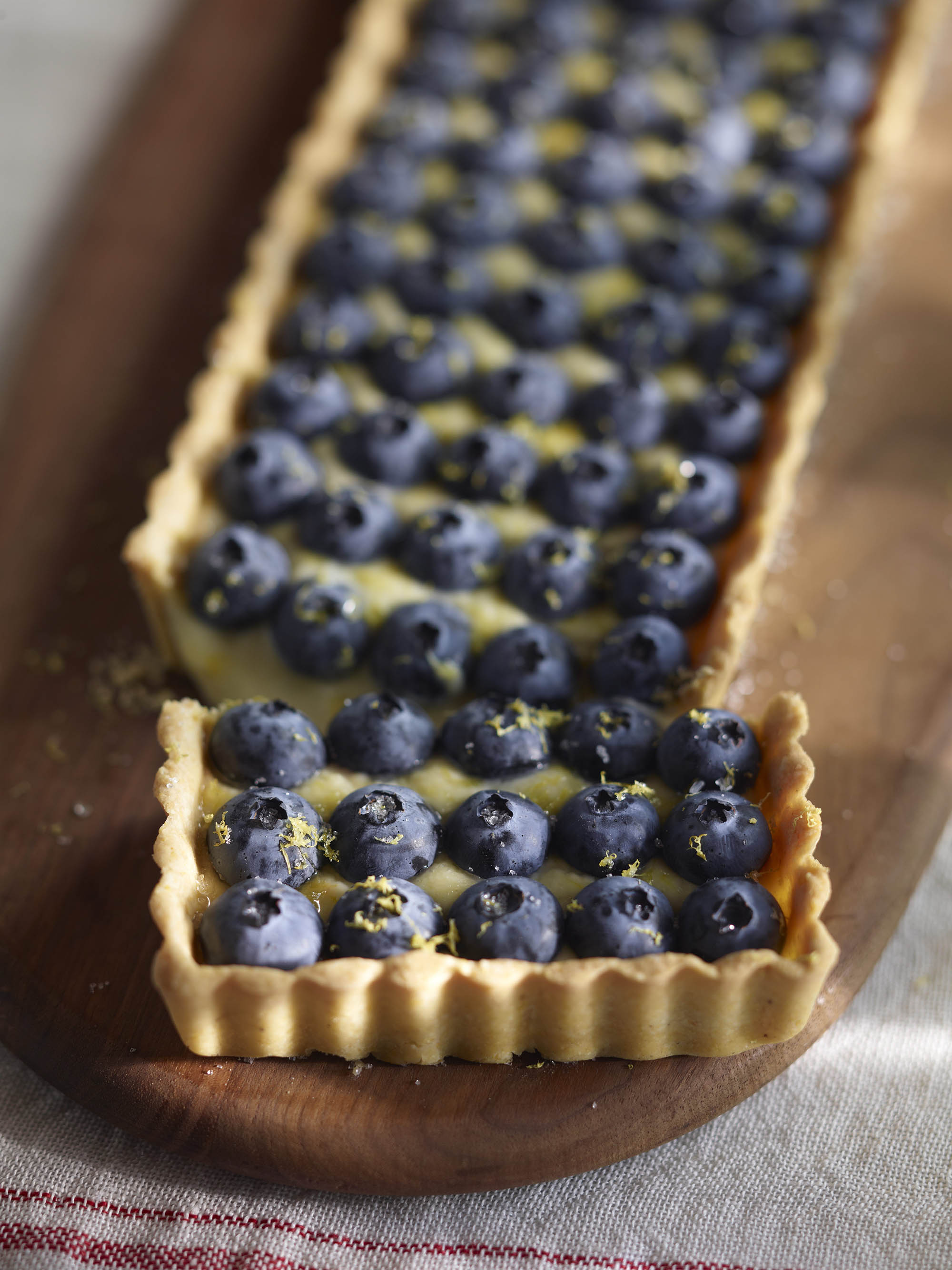 Blueberry Lemon Cream Cheese Tart