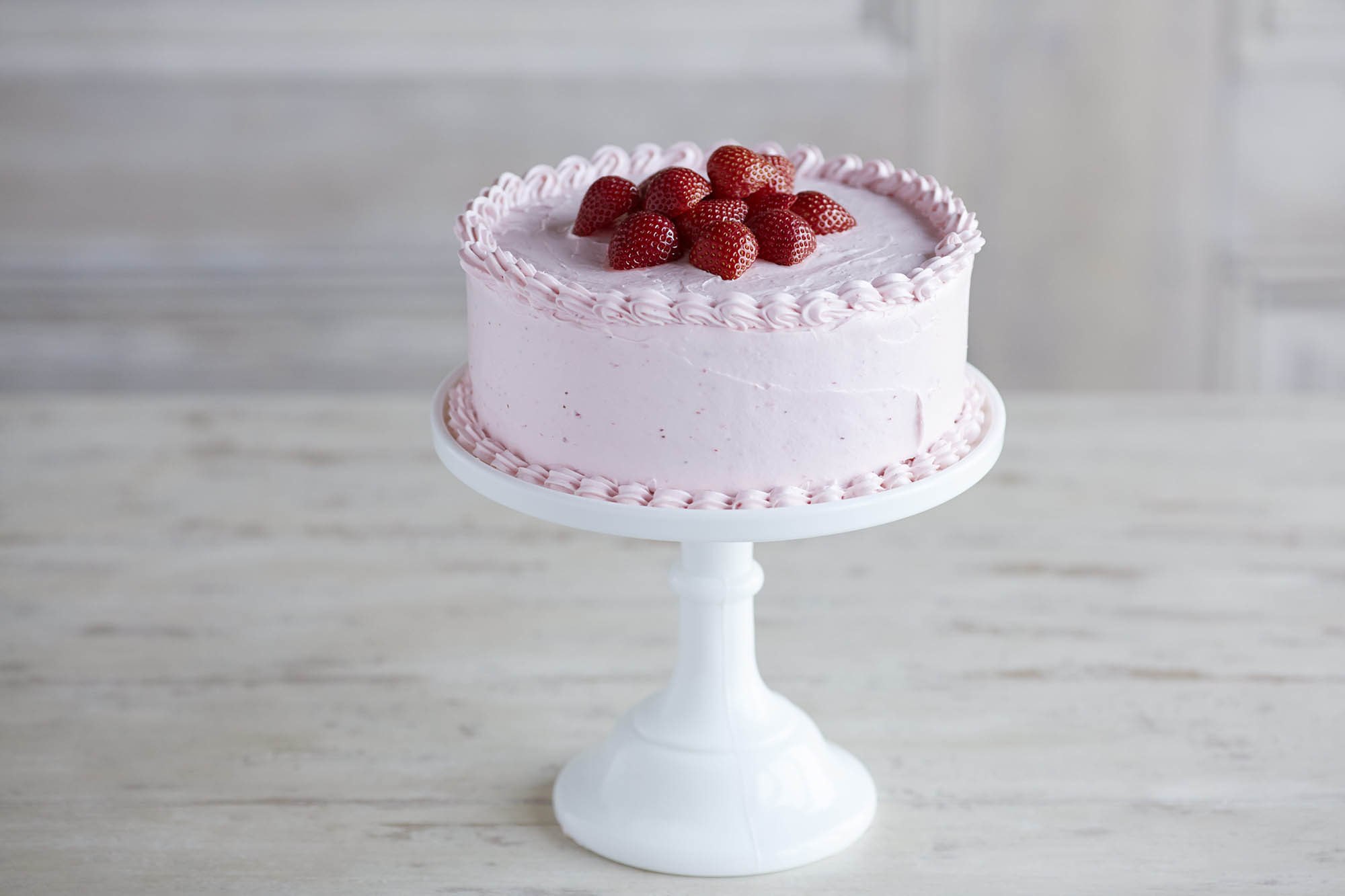 Fresh Strawberry Cake Recipe