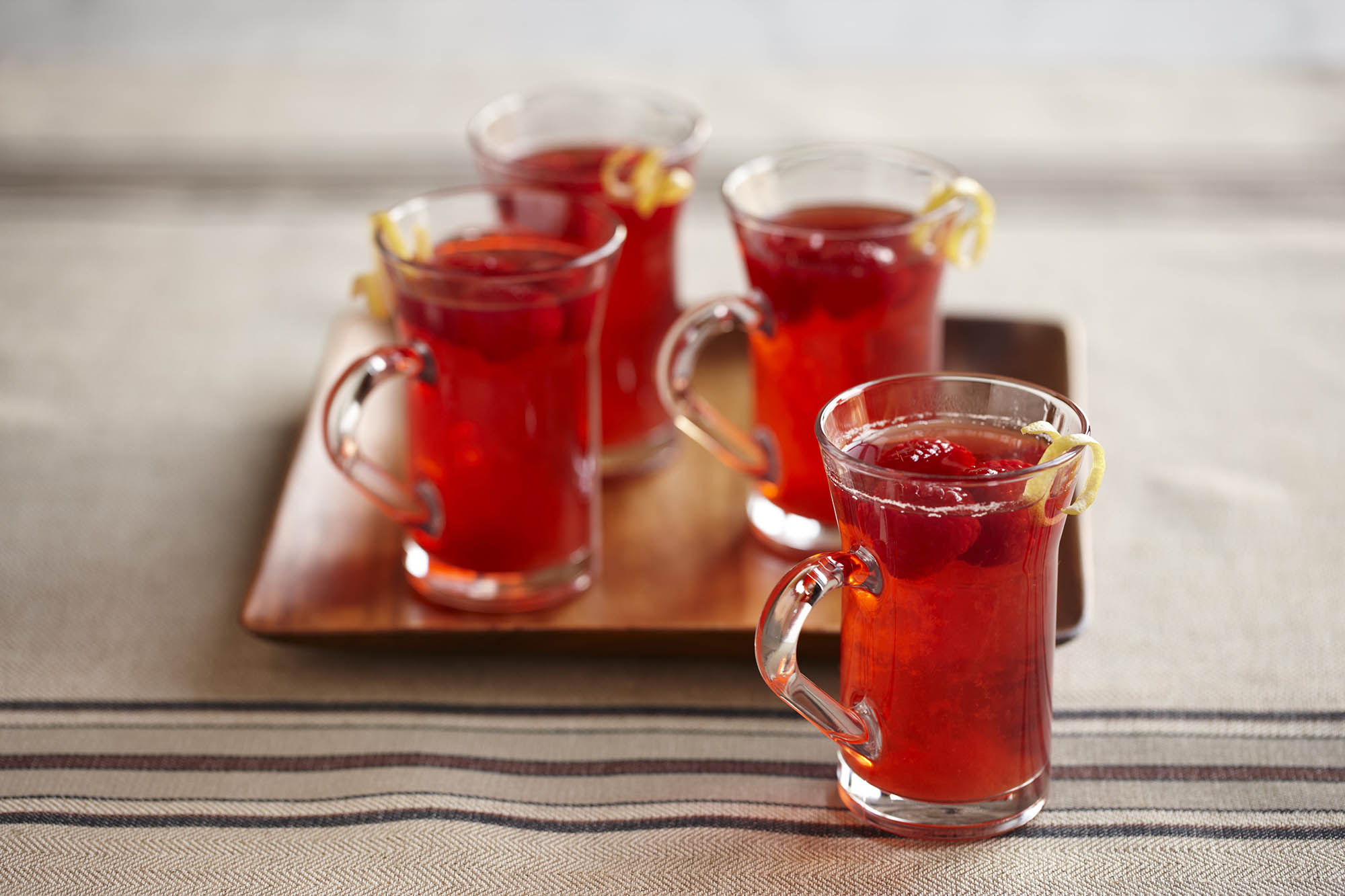 Hot Spiced Raspberry Cider