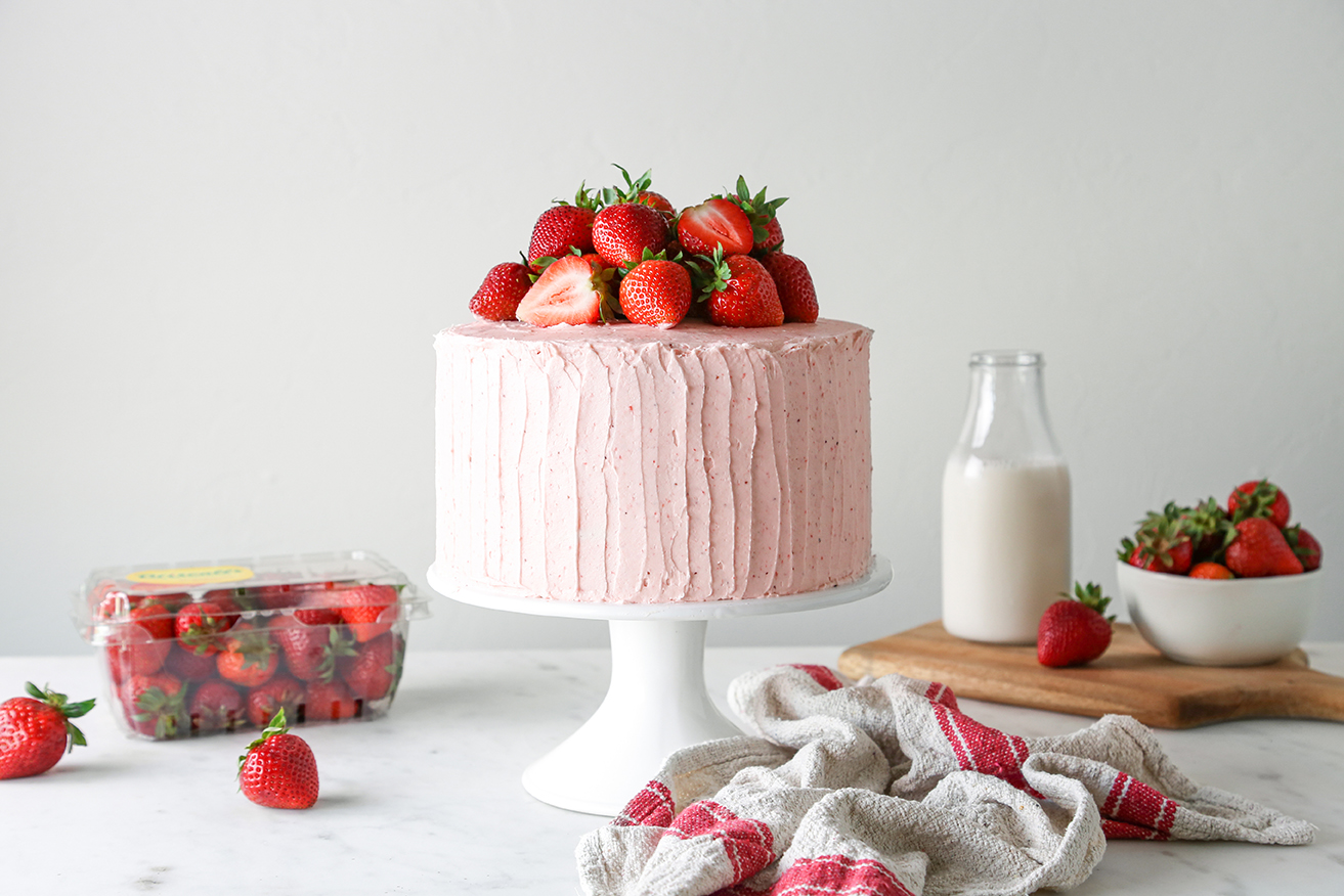 Strawberry Chocolate Cake