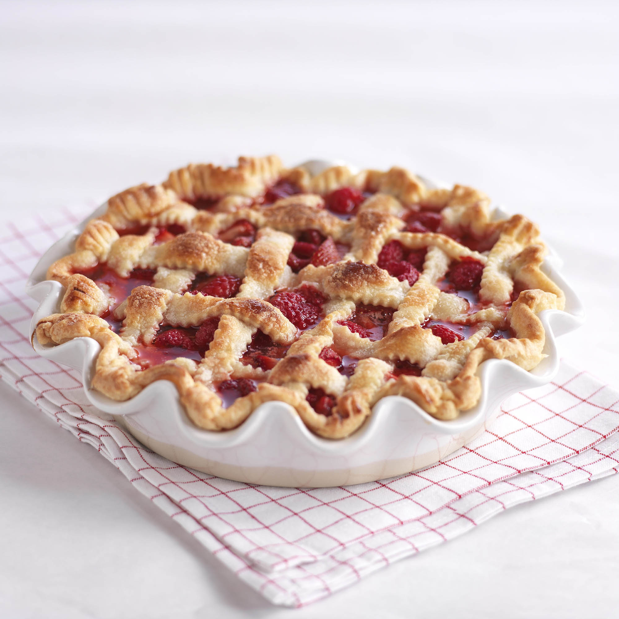 Strawberry Raspberry Pie