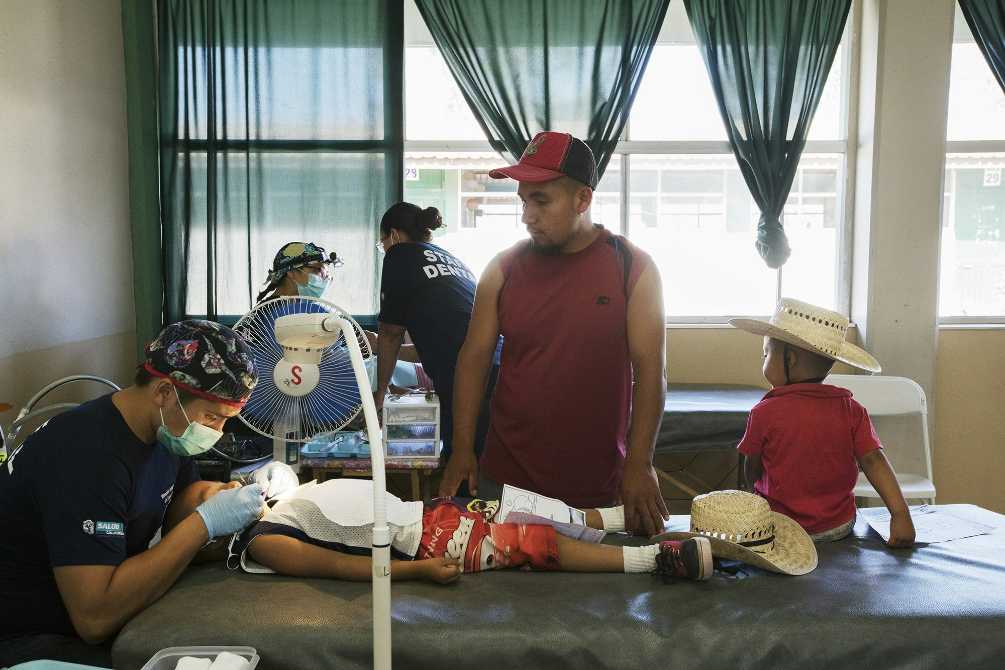 Dental examination in Baja