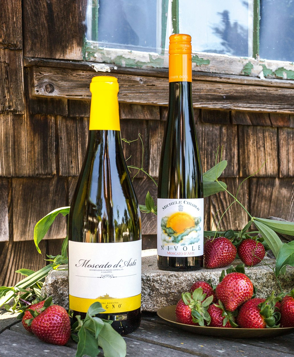 Driscoll's Sweetest Batch strawberries and wine